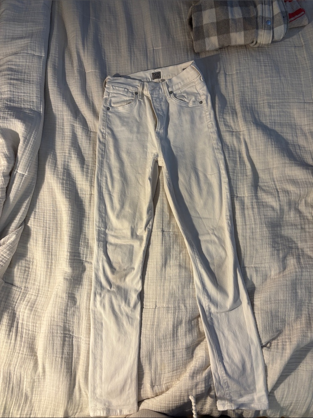 Citizens for Humanity Women’s White Slim Fit Jeans